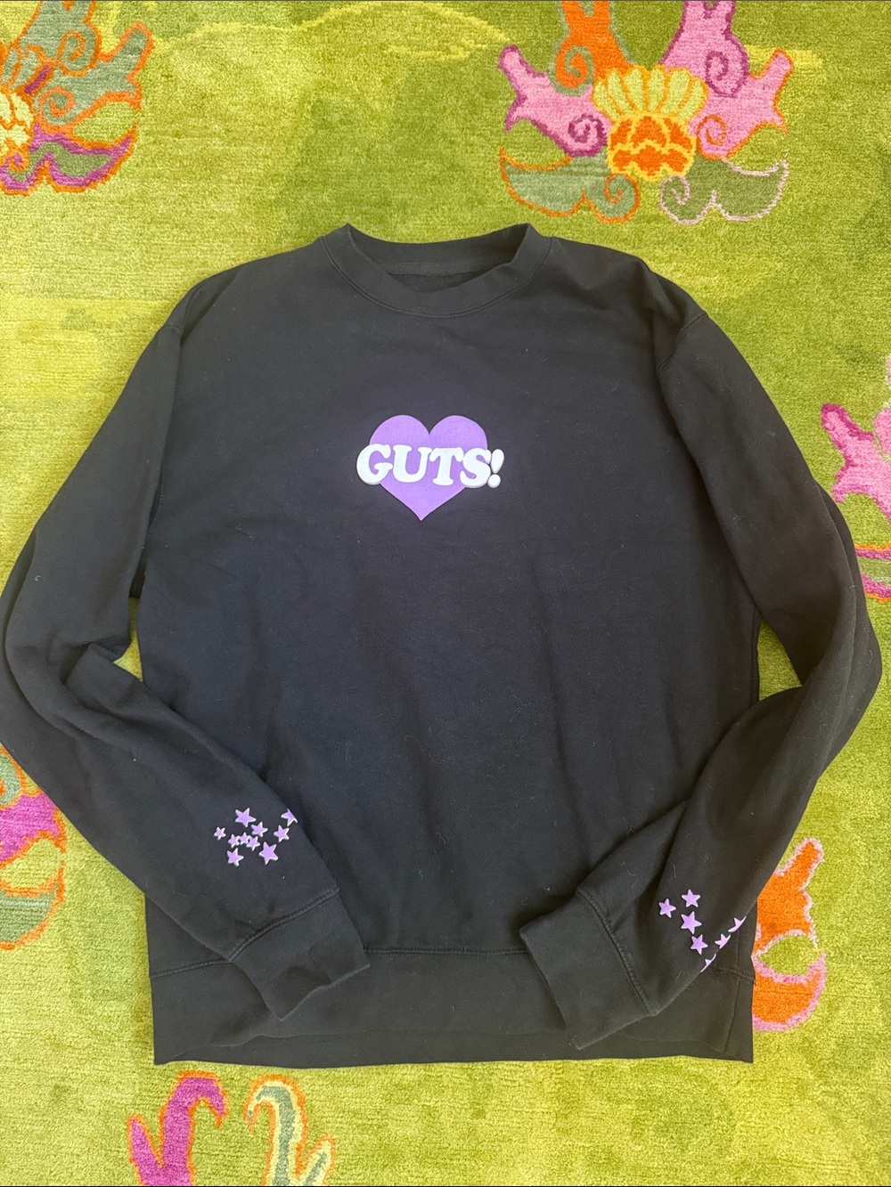 Olivia Rodrigo tour GUTS tour crewneck